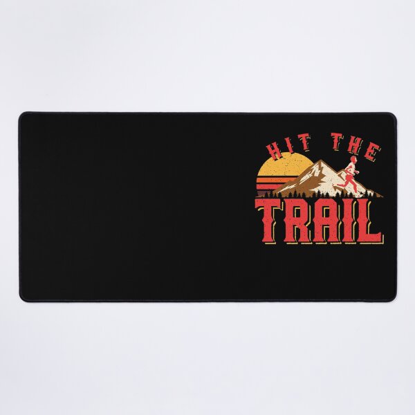 Item preview, Vintage Gym Hit The Trail Running Marathon Gift designed and sold by HezekiahMainPr.