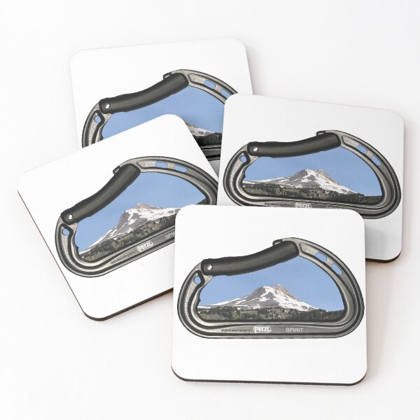 Item preview, Mt Hood inside a carabiner designed and sold by DPalinPhotography.