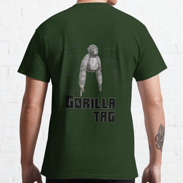 Anatomy Of A Gorilla Gorilla Tag Og Idea T-shirt