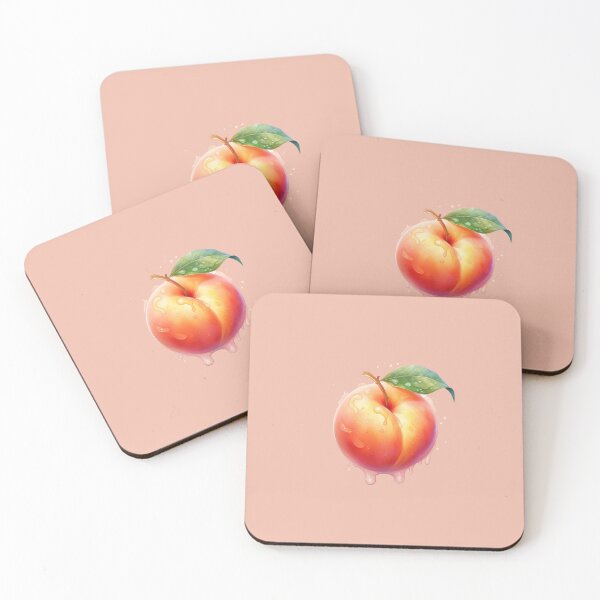 Item preview, dripping peach designed and sold by Foxbuns.