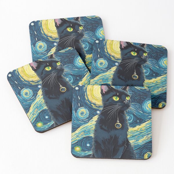 Item preview, Van gogh Style Cat  designed and sold by Vangoholic.