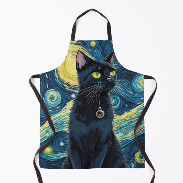 Artikelvorschau, Van-Gogh-Stil-Katze entworfen und verkauft von Vangoholic.