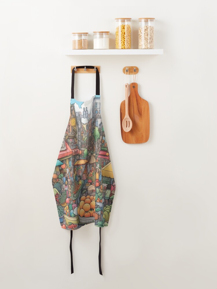 Thumbnail 4 of 6, Apron, Bazaar designed and sold by abmkf.