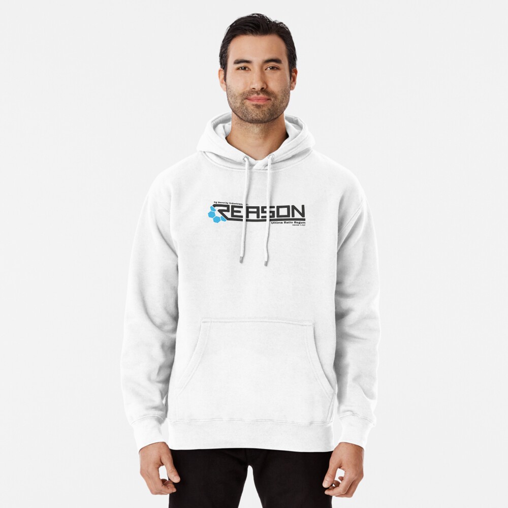 REASON Logo Pullover Hoodie for Sale by WolfeCreative
