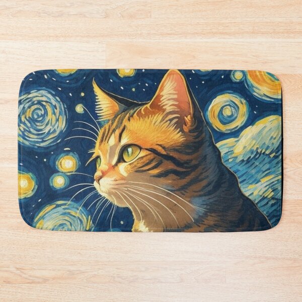 Item preview, Van gogh Style Cat  designed and sold by Vangoholic.