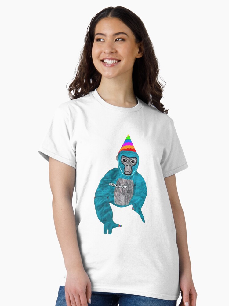 Men's Women's T Shirt Tee Smile Gorilla Men's Women's T Shirt Tee Smile Gorilla
