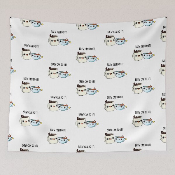 Item preview, Brew Can Do It Funny Coffee Puns  designed and sold by punnybone.