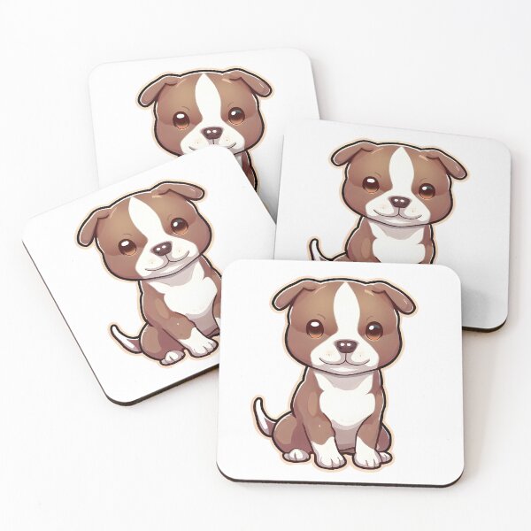 Item preview, Chibi American Staffordshire Terrier designed and sold by City0fDreams.