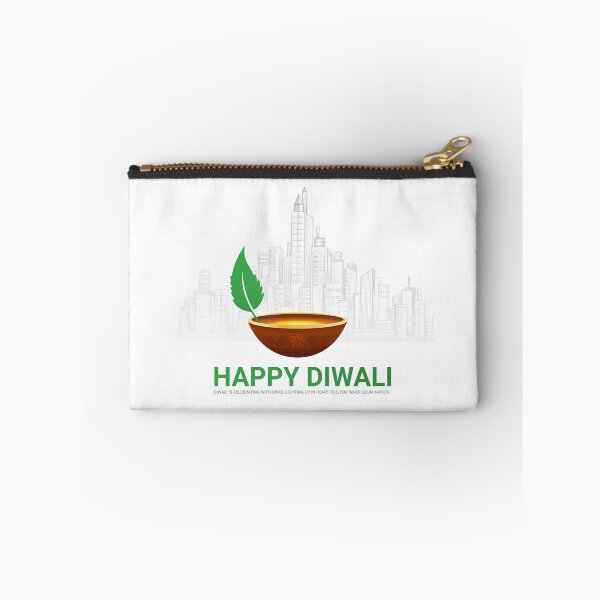 Artikelvorschau, Happy Diwali, Diwali diyas entworfen und verkauft von TirrellColister.