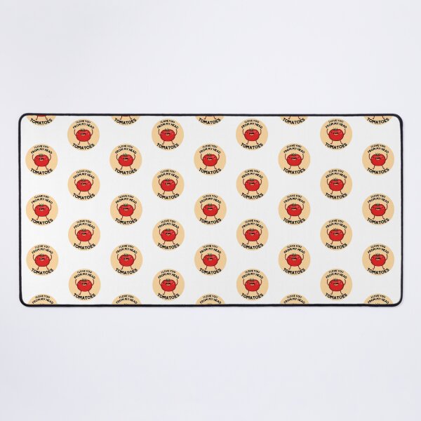 Item preview, I Love You From My Head Tomatoes Funny Tomato Puns  designed and sold by punnybone.
