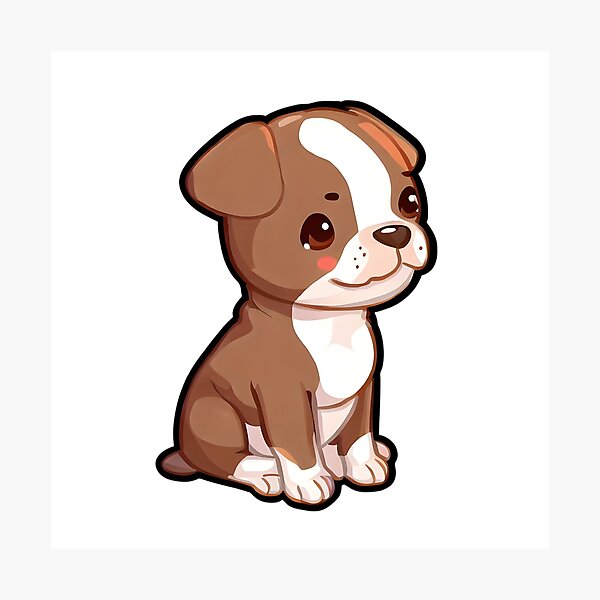 Item preview, Chibi American Staffordshire Terrier designed and sold by City0fDreams.