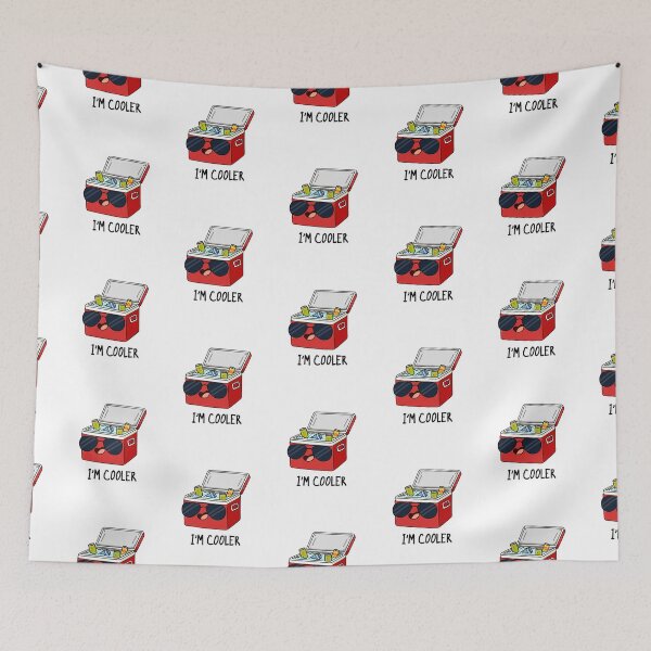 Item preview, I'm Cooler Funny Ice Box Puns  designed and sold by punnybone.
