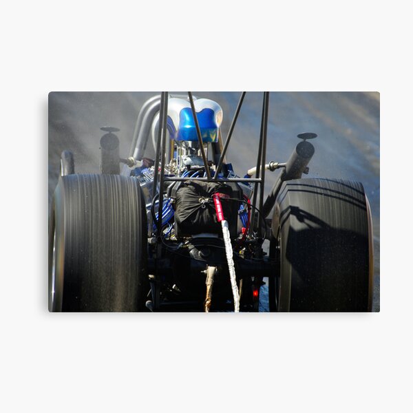 Burning Rubber Canvas Print