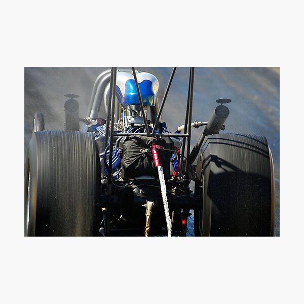 Burning Rubber Photographic Print