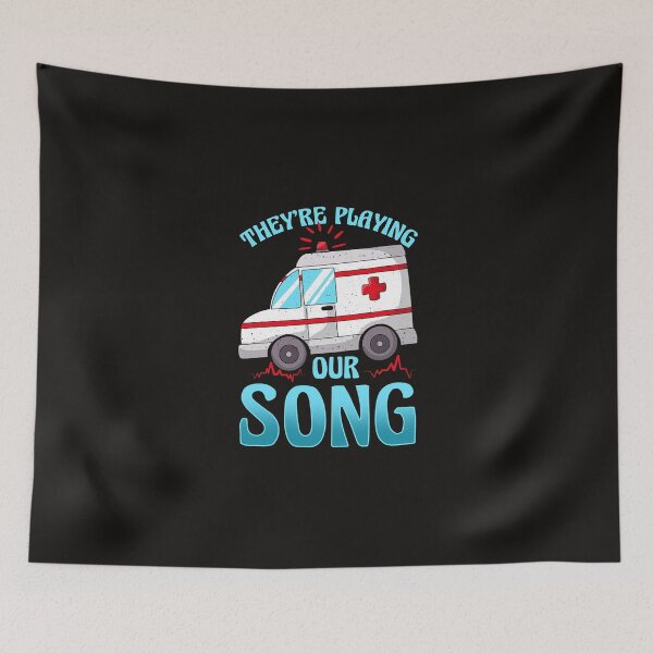 Item preview, Ambulance song funny EMS EMT paramedic AMR designed and sold by AtulDave.