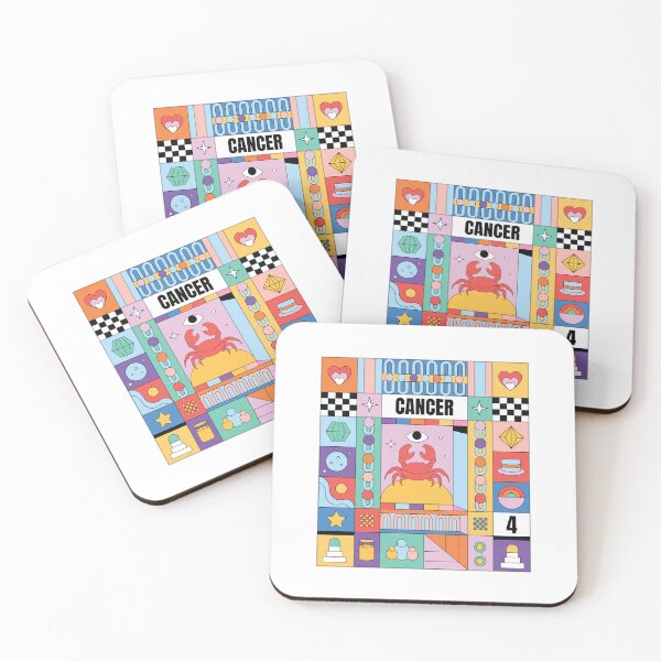 Item preview, Cancer Colorful Zodiac designed and sold by Fruit Cake.