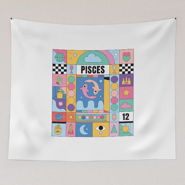 Item preview, Pisces Colorful Zodiac designed and sold by Fruit Cake.