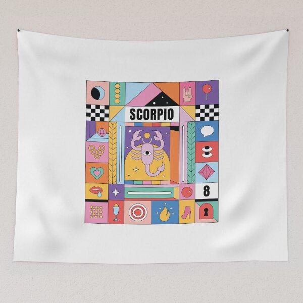Item preview, Scorpio Colorful Zodiac designed and sold by Fruit Cake.
