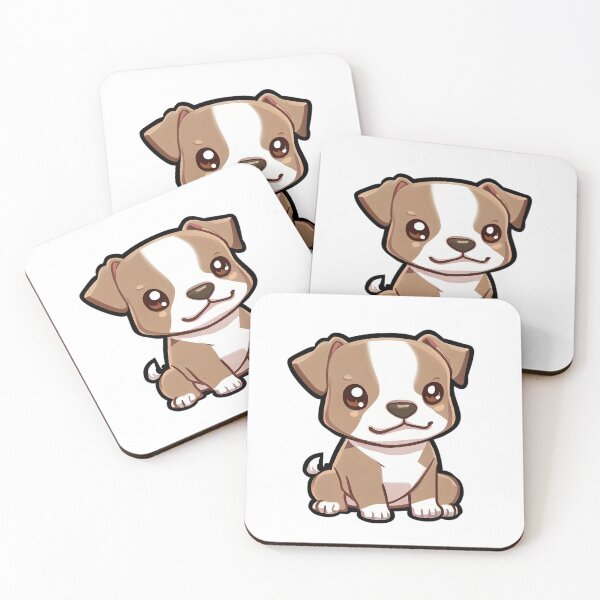 Item preview, Chibi American Staffordshire Terrier designed and sold by City0fDreams.