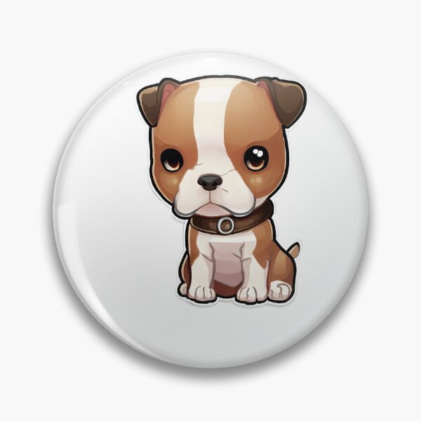 Item preview, Chibi American Staffordshire Terrier designed and sold by City0fDreams.
