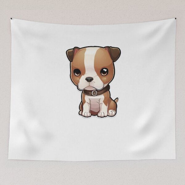 Item preview, Chibi American Staffordshire Terrier designed and sold by City0fDreams.