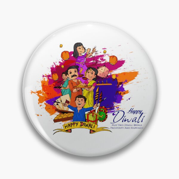 Item preview, Happy Diwali with family, Diwali Family, family designed and sold by TirrellColister.