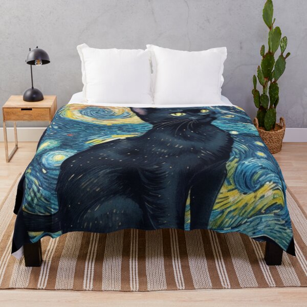 Item preview, Van gogh Style Cat designed and sold by Vangoholic.