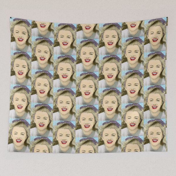Item preview, Hello Norma Jean by Paula C. Jensen, digital ArtFlow painting, 2021 designed and sold by PollywogDesigns.