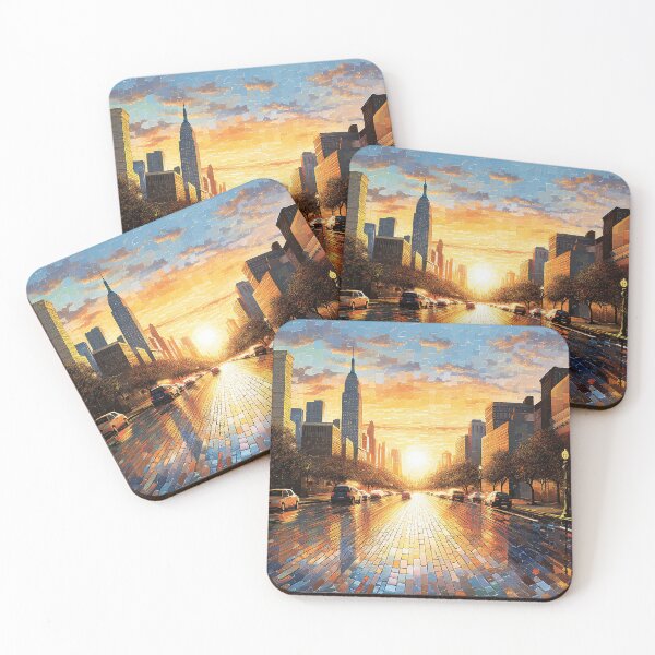 Item preview, Mosaic City designed and sold by CharlesScottArt.