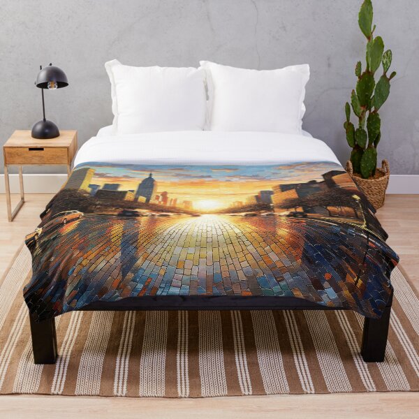 Item preview, Mosaic City designed and sold by CharlesScottArt.