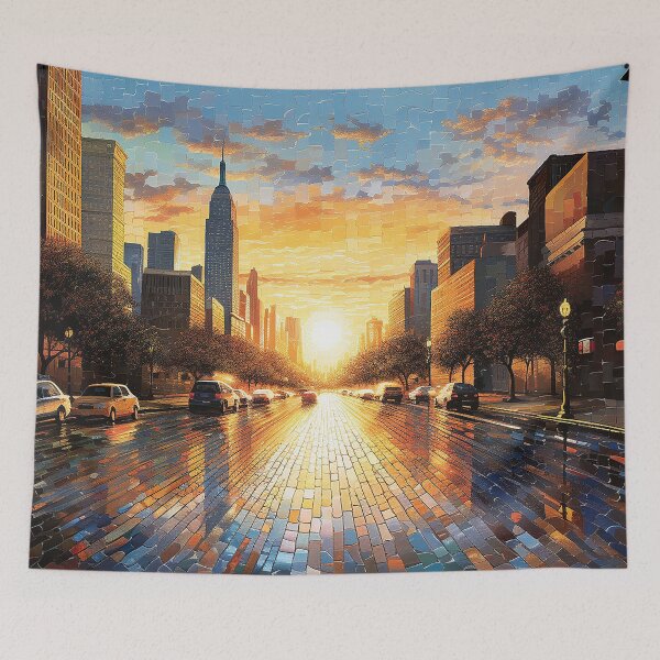 Item preview, Mosaic City designed and sold by CharlesScottArt.