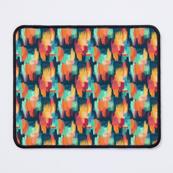 Item preview, colorful brush stroks pattern    designed and sold by Trendy-Artistry.