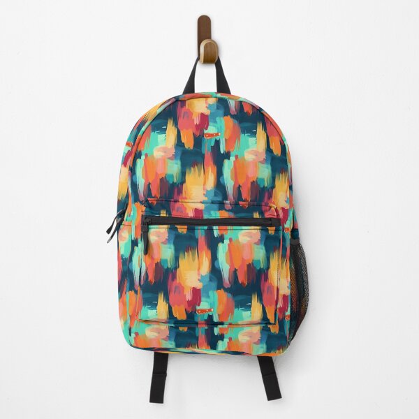 Item preview, colorful brush stroks pattern designed and sold by Trendy-Artistry.