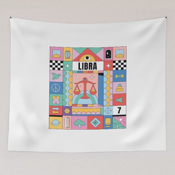 Item preview, Libra Colorful Zodiac designed and sold by Fruit Cake.