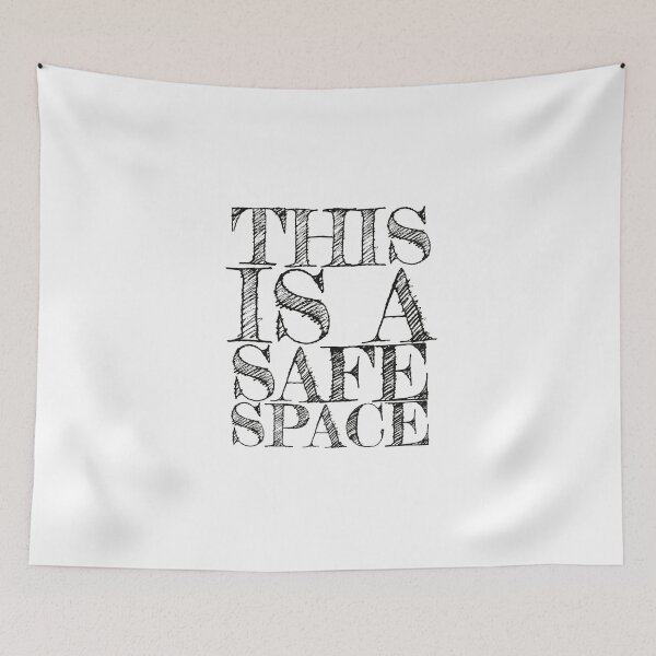 Aperçu de l'œuvre This is a Safe Space | Inclusion | Counselor | Therapist | LGBT créée et vendue par ShoniwDesigns.
