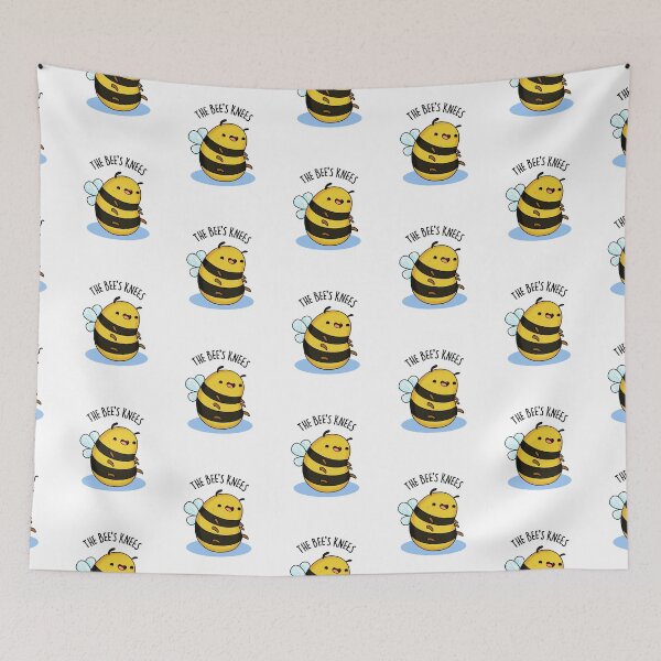 Item preview, The Bees Knees Funny Bee Puns  designed and sold by punnybone.