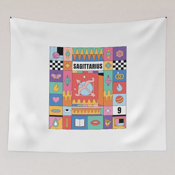 Item preview, Sagittarius Colorful Zodiac designed and sold by Fruit Cake.