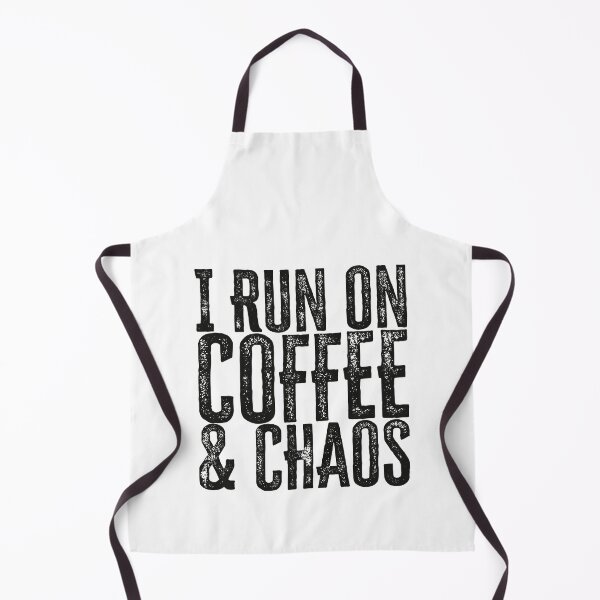 Item preview, Coffee and Chaos | I Run On | Caffeine | Teacher | Teachers | Principal | Mom designed and sold by ShoniwDesigns.