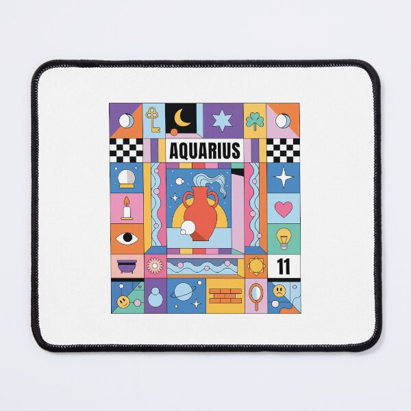 Item preview, Aquarius Colorful Zodiac designed and sold by Fruit Cake.