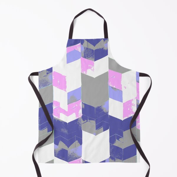 Item preview, Abstract Angular Geometric Shapes in Pink and Blue  designed and sold by deniselynnimage.