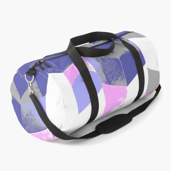 Item preview, Abstract Angular Geometric Shapes in Pink and Blue designed and sold by deniselynnimage.