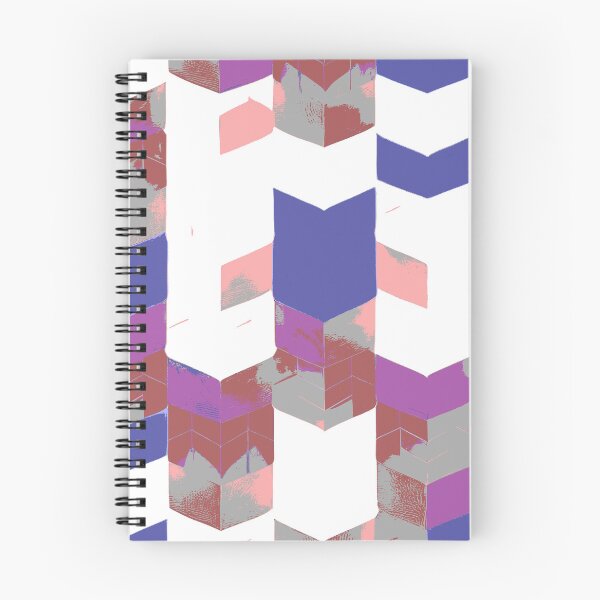 Item preview, Abstract Angular Geometric Shapes in Blue and Purple designed and sold by deniselynnimage.