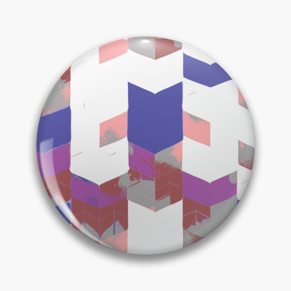 Item preview, Abstract Angular Geometric Shapes in Blue and Purple designed and sold by deniselynnimage.