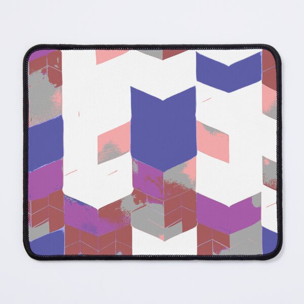 Item preview, Abstract Angular Geometric Shapes in Blue and Purple designed and sold by deniselynnimage.