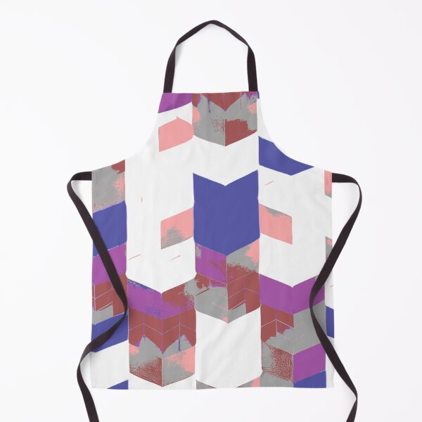 Item preview, Abstract Angular Geometric Shapes in Blue and Purple designed and sold by deniselynnimage.