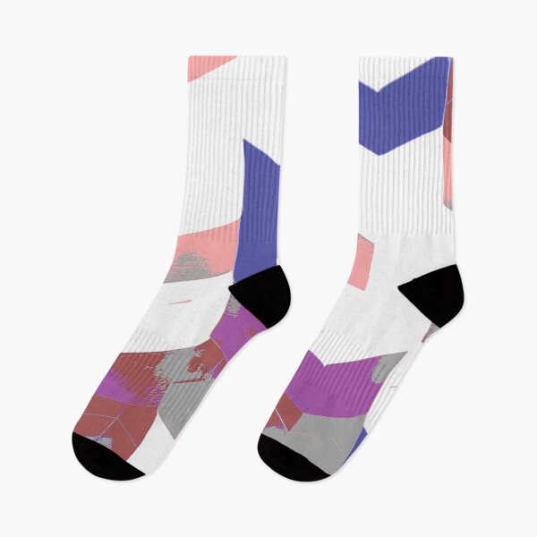 Item preview, Abstract Angular Geometric Shapes in Blue and Purple designed and sold by deniselynnimage.
