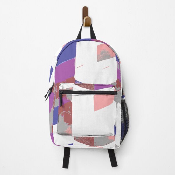 Item preview, Abstract Angular Geometric Shapes in Blue and Purple designed and sold by deniselynnimage.