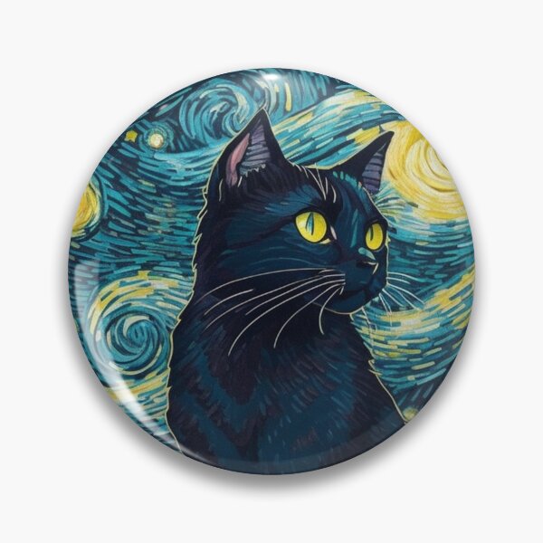 Item preview, Van gogh Style Cat  designed and sold by Vangoholic.