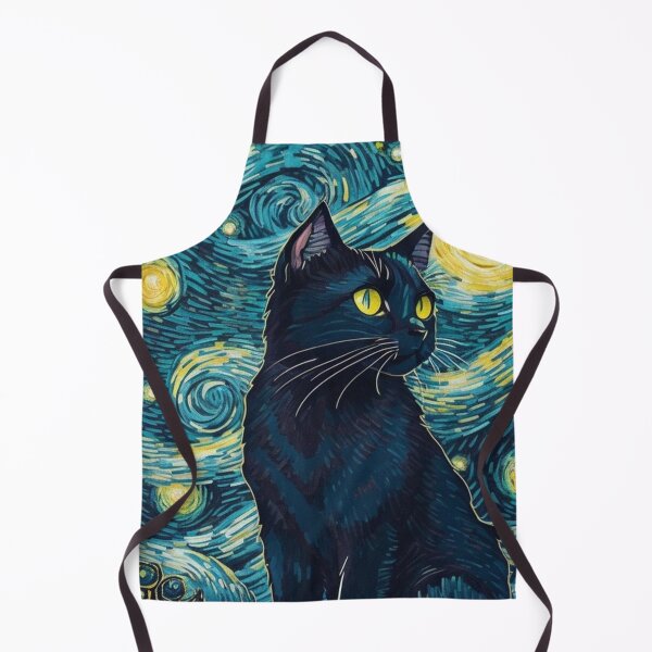 Artikelvorschau, Van-Gogh-Stil-Katze entworfen und verkauft von Vangoholic.