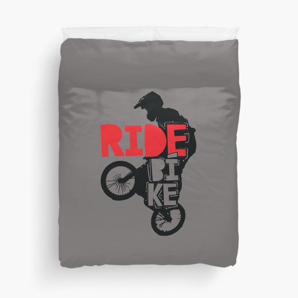 Cool BMX Design Ride Bike Bicycle For Men & Boys - BMX Gift - Bike Gift Duvet Cover